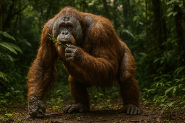 GIGANTOPITHECUS en medio de la selva