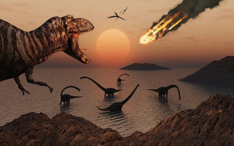 extinción de dinosaurios mesozoico