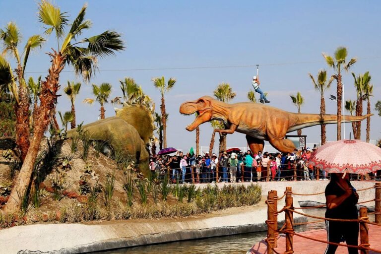 Parque temático dinosaurios